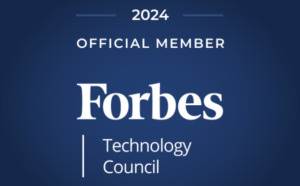 Forbes Technology Council Official Member 2024 badge.