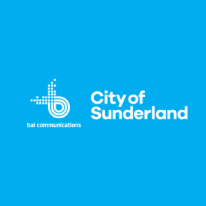 BAI Communications and City of Sunderland logos.