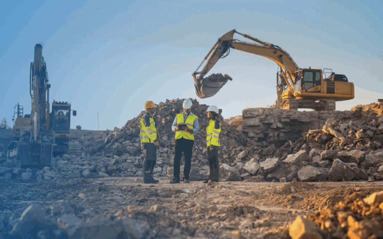 Mobile LTE trailer providing coverage for mining operations